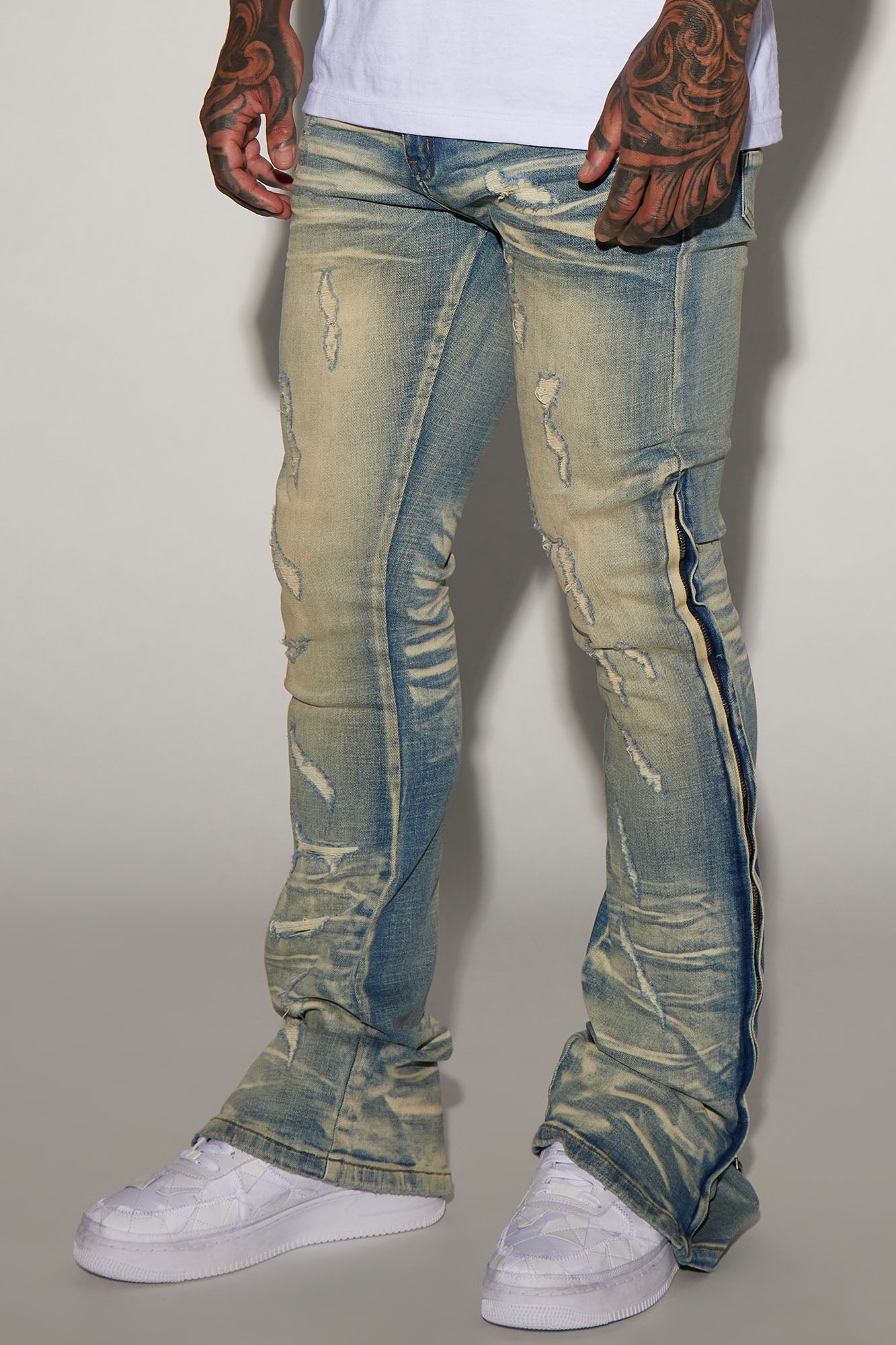 Fashion nova shop zipper jeans