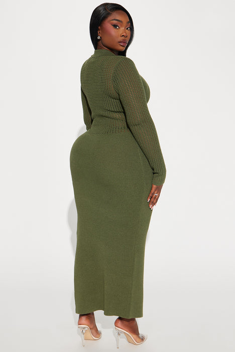 Chrystal top sweater dress