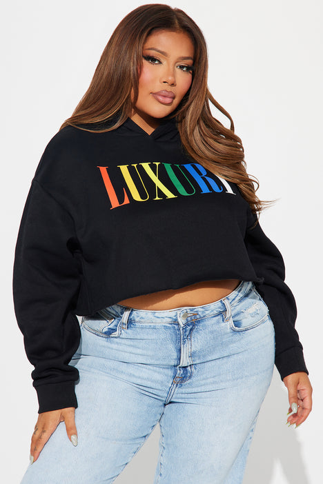 Fashion nova cropped hoodie clearance