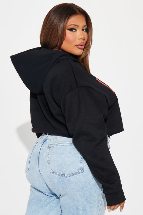 Fashion nova on sale crop hoodie