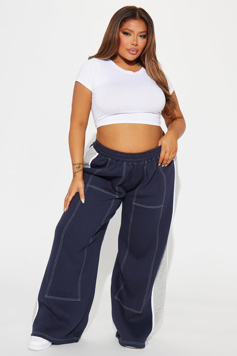 Jackie Lounge Pant Navy combo