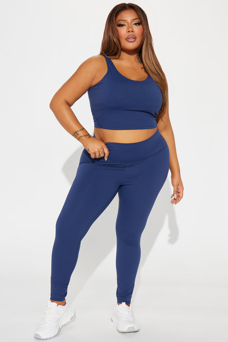 Get Right Active Leggings - Navy