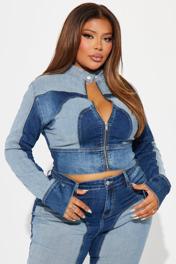 Fashion nova plus jackets deals