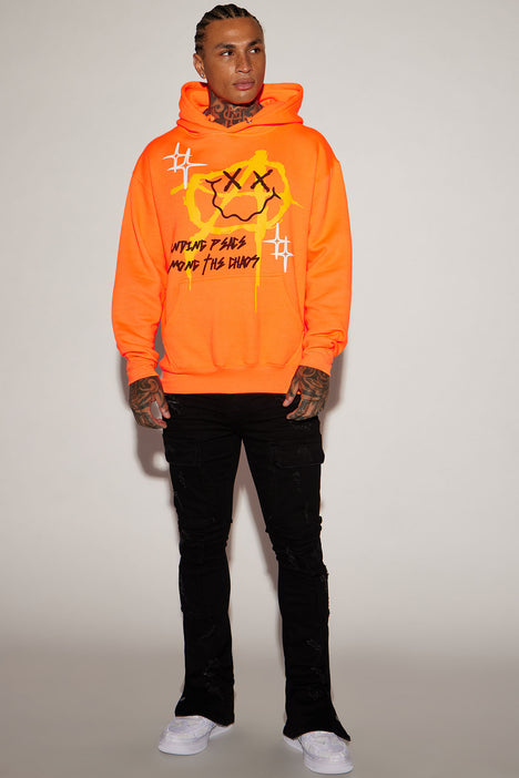 Off white orange hoodie clearance