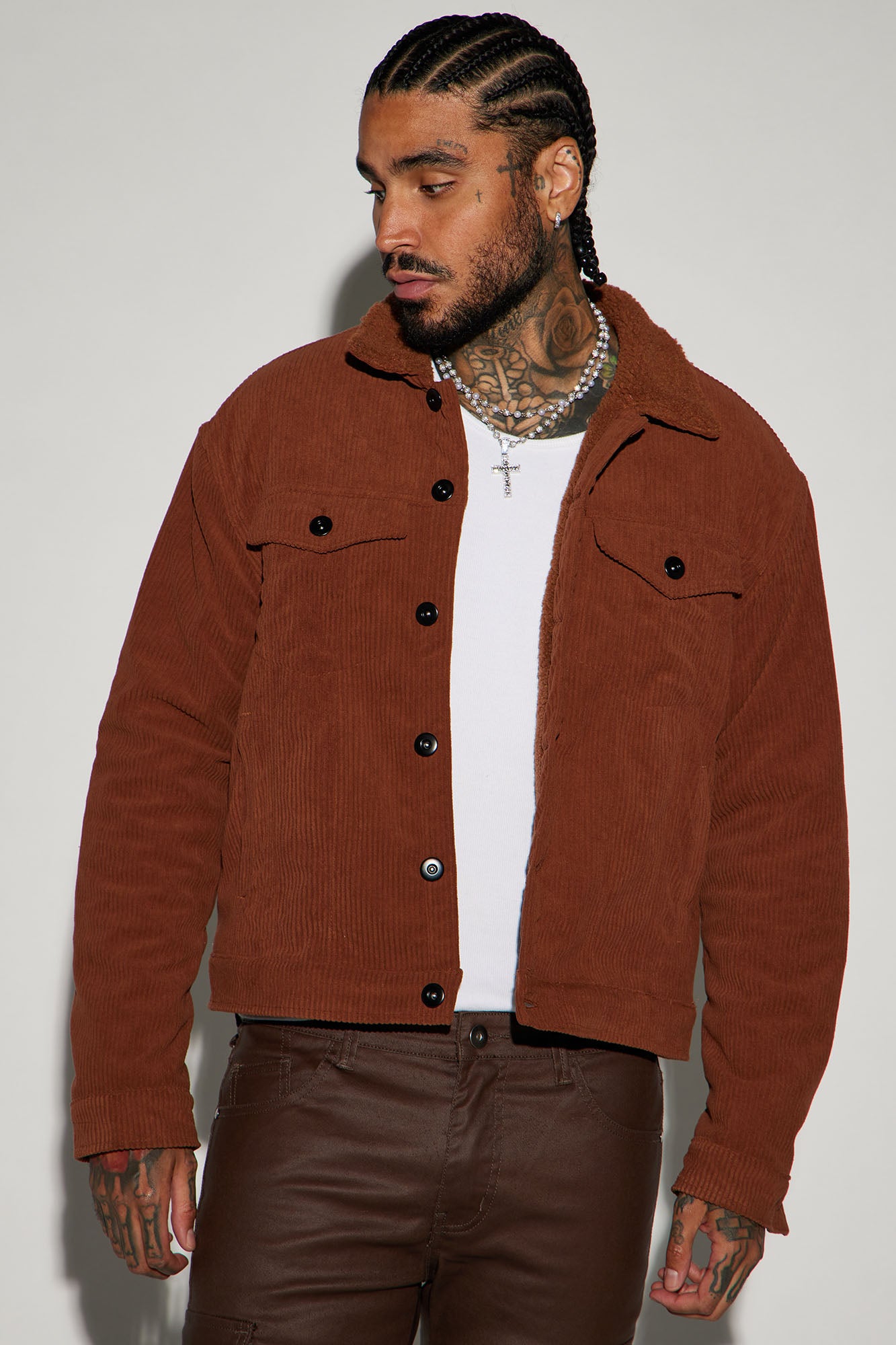 Fashion nova corduroy jacket discount
