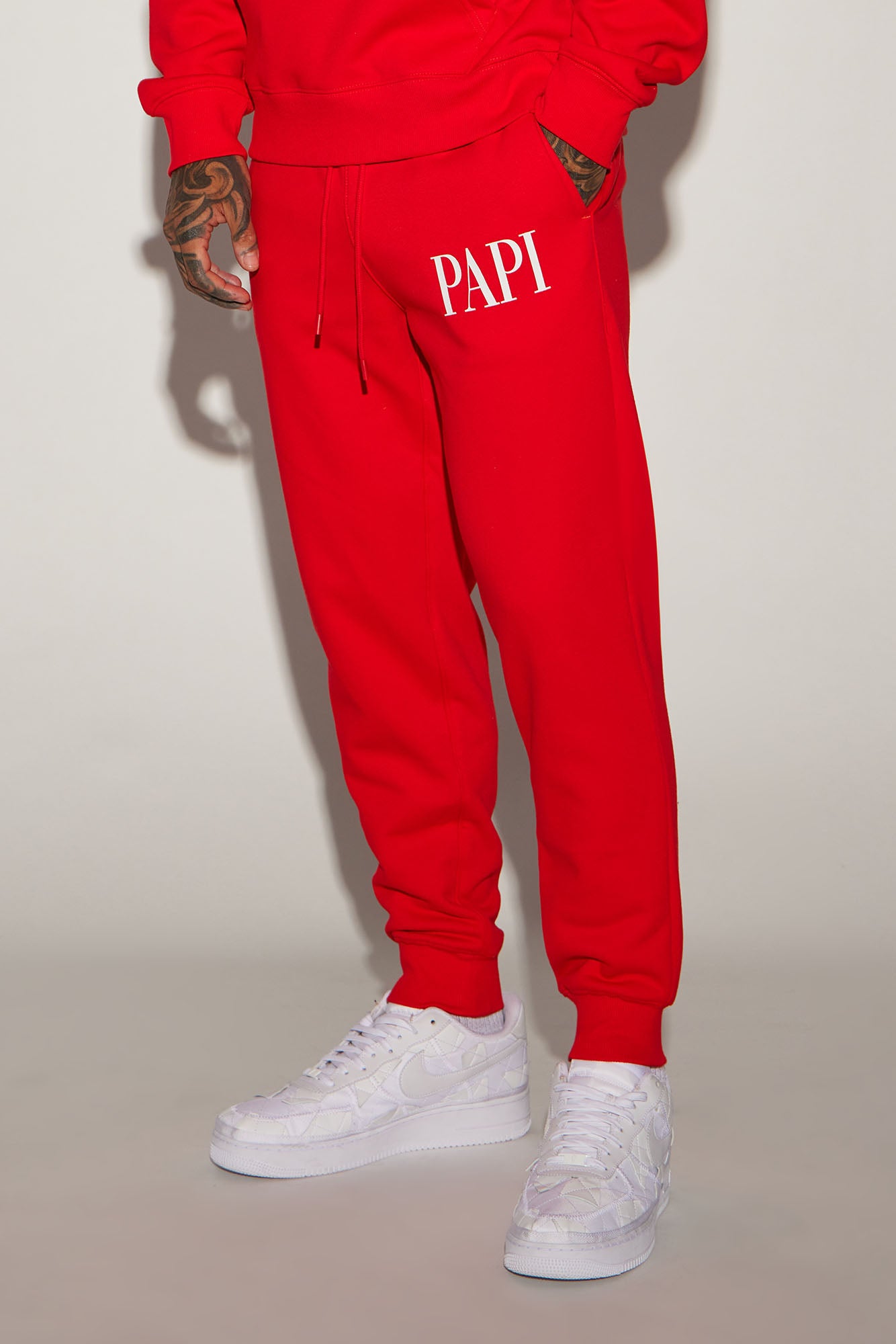 Red sales camel joggers