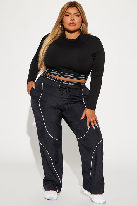 Fashion nova clearance windbreaker pants