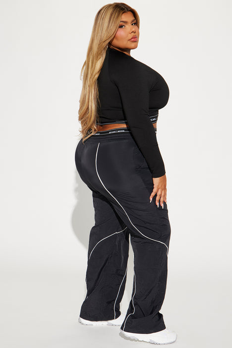 Fashion nova clearance windbreaker pants