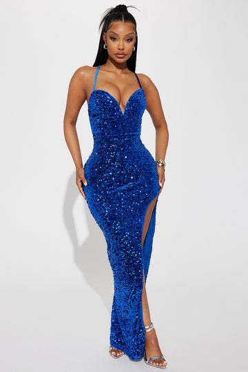 Starlight Tulle Maxi Dress Hunter Fashion Nova Dresses