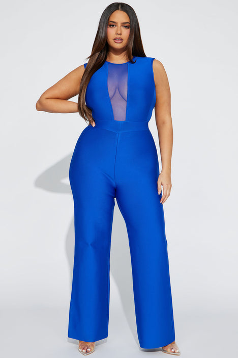 Fashion nova bandage jumpsuit 2025