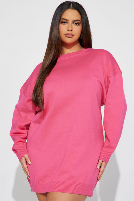 Oversized sweater dress fashion nova best sale