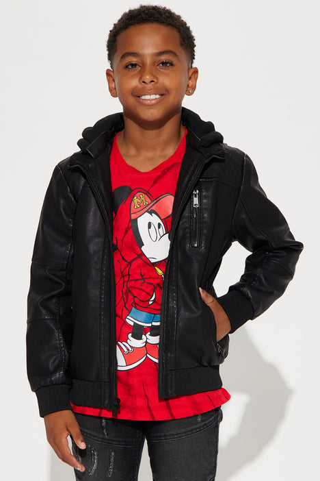 Sherpa lined shop kids jacket