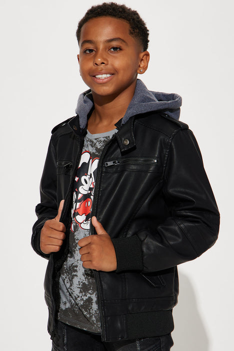 Sherpa lined moto jacket cheap