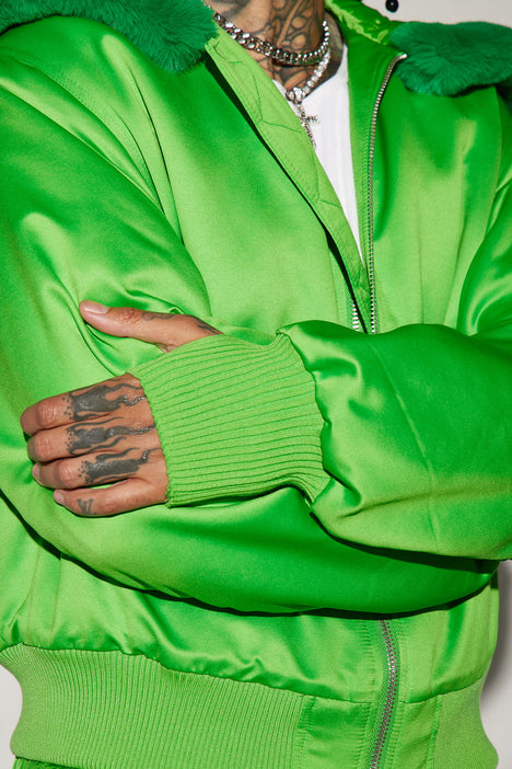 Overdrive Hooded Bomber Jacket - Green | Fashion Nova, Mens Jackets |  Fashion Nova
