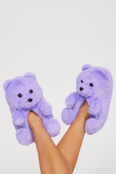 Teddy shop bear slippers