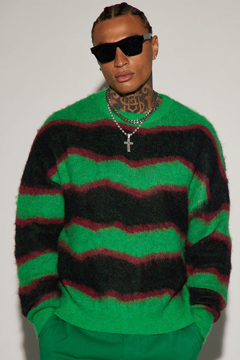 Fuzzy mens hotsell sweater