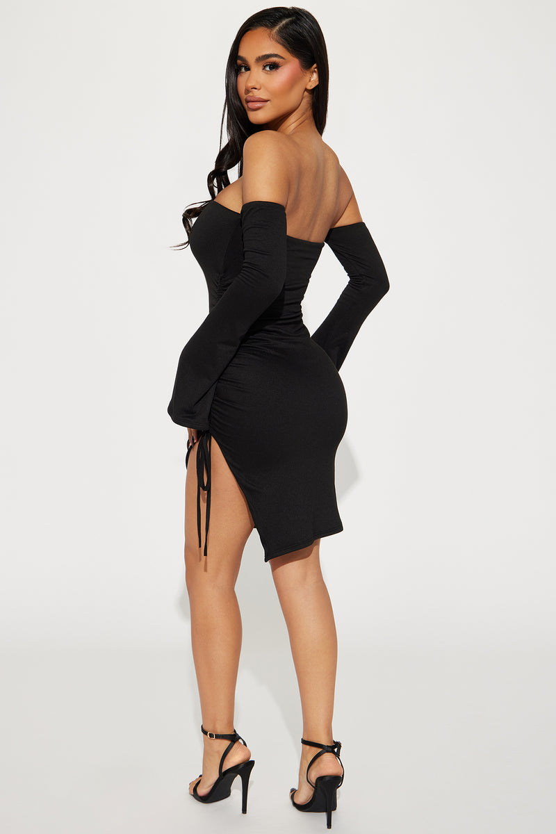 Elena Double Lined Mini Dress - Black | Fashion Nova, Dresses | Fashion ...