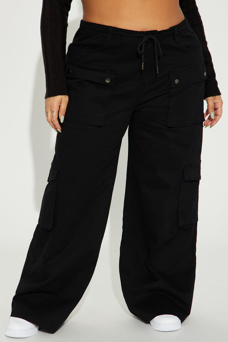 Womens black pants top no pockets
