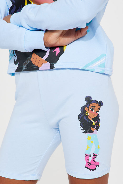 Fleece shop biker shorts