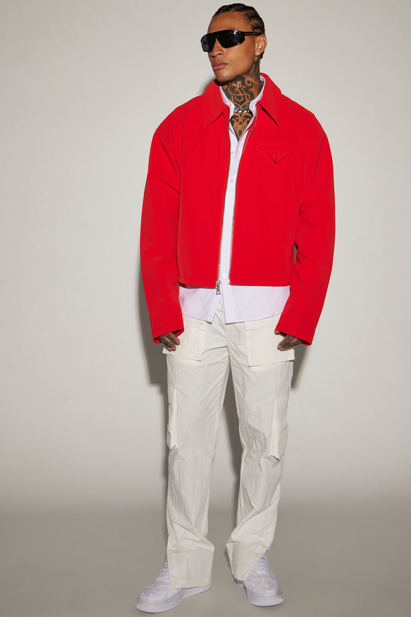 Inspiration Faux Leather Cropped Jacket - Red | Fashion Nova, Mens ...