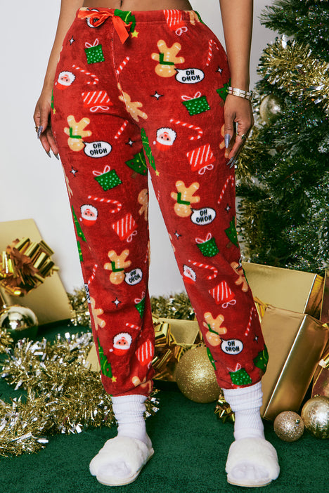 Christmas sales pajama joggers