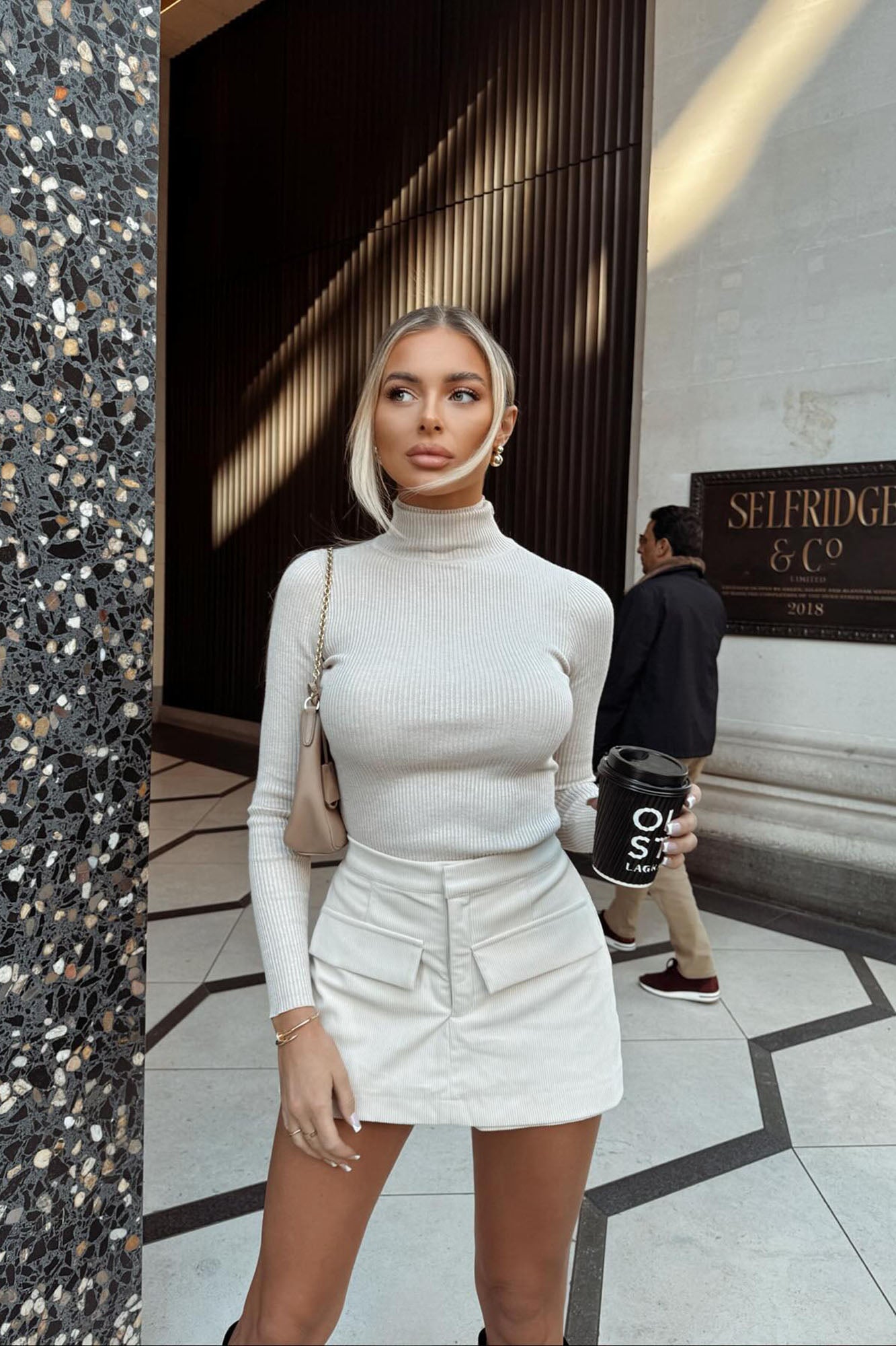 Corduroy skirt store fashion nova