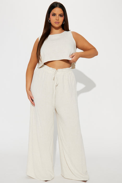 Fashion nova linen pants online