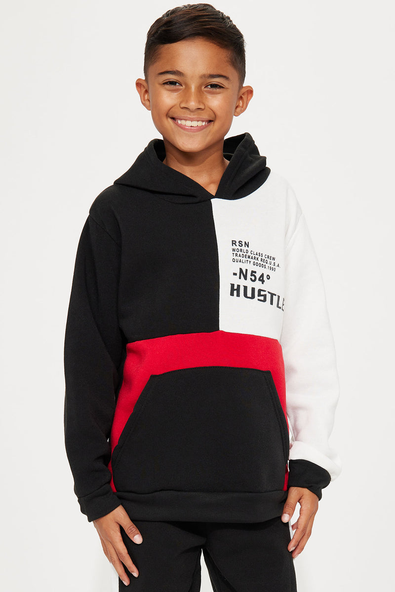 Mini Don't Stop Fleece Set - Black/Red | Fashion Nova, Kids Sets ...