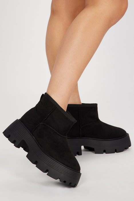 Simple Living Booties Black Fashion Nova Shoes Fashion Nova