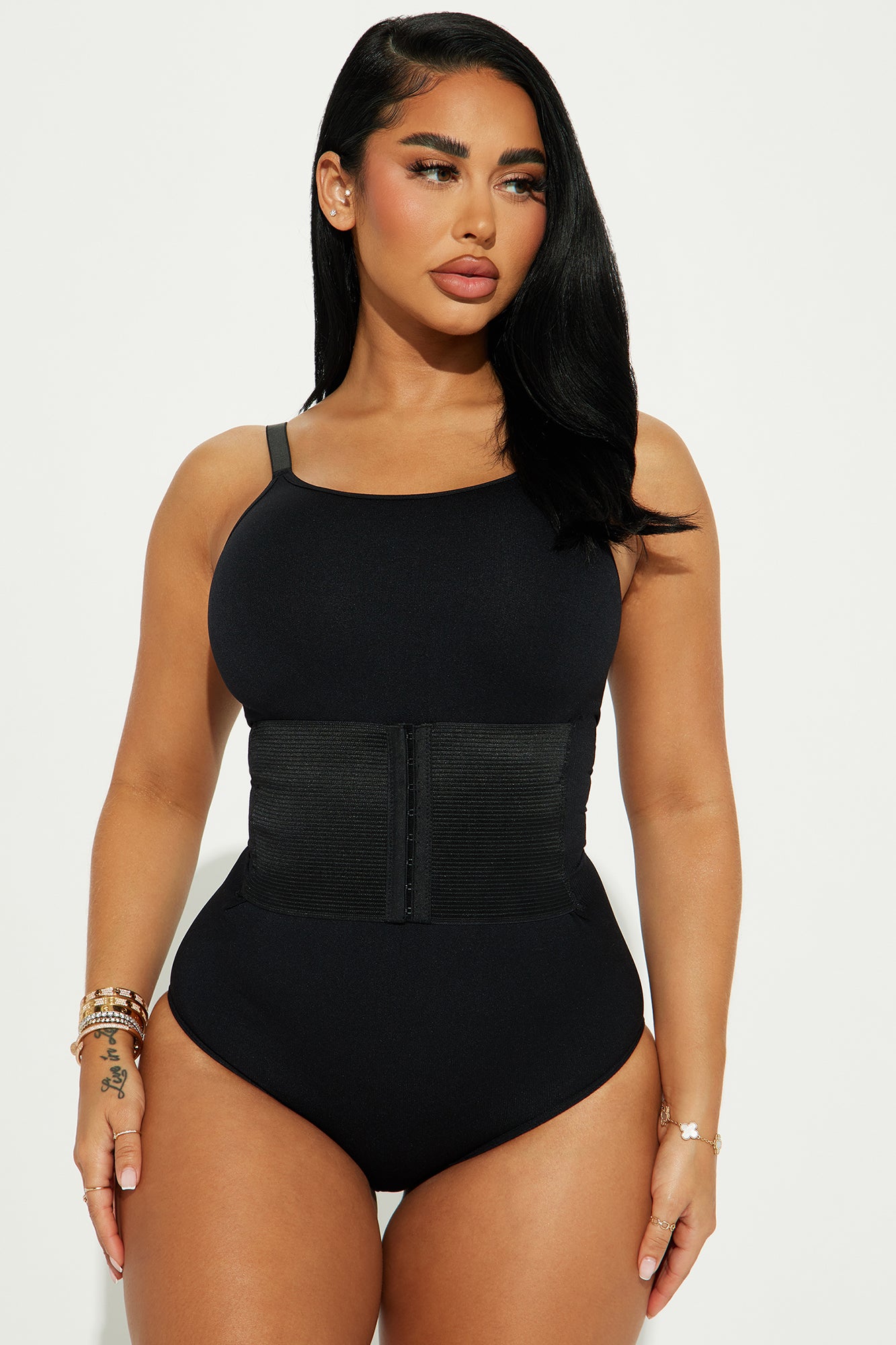 Zipped Up Waist Cinching Shapewear Short - Black, Fashion Nova, Lingerie &  Sleepwear