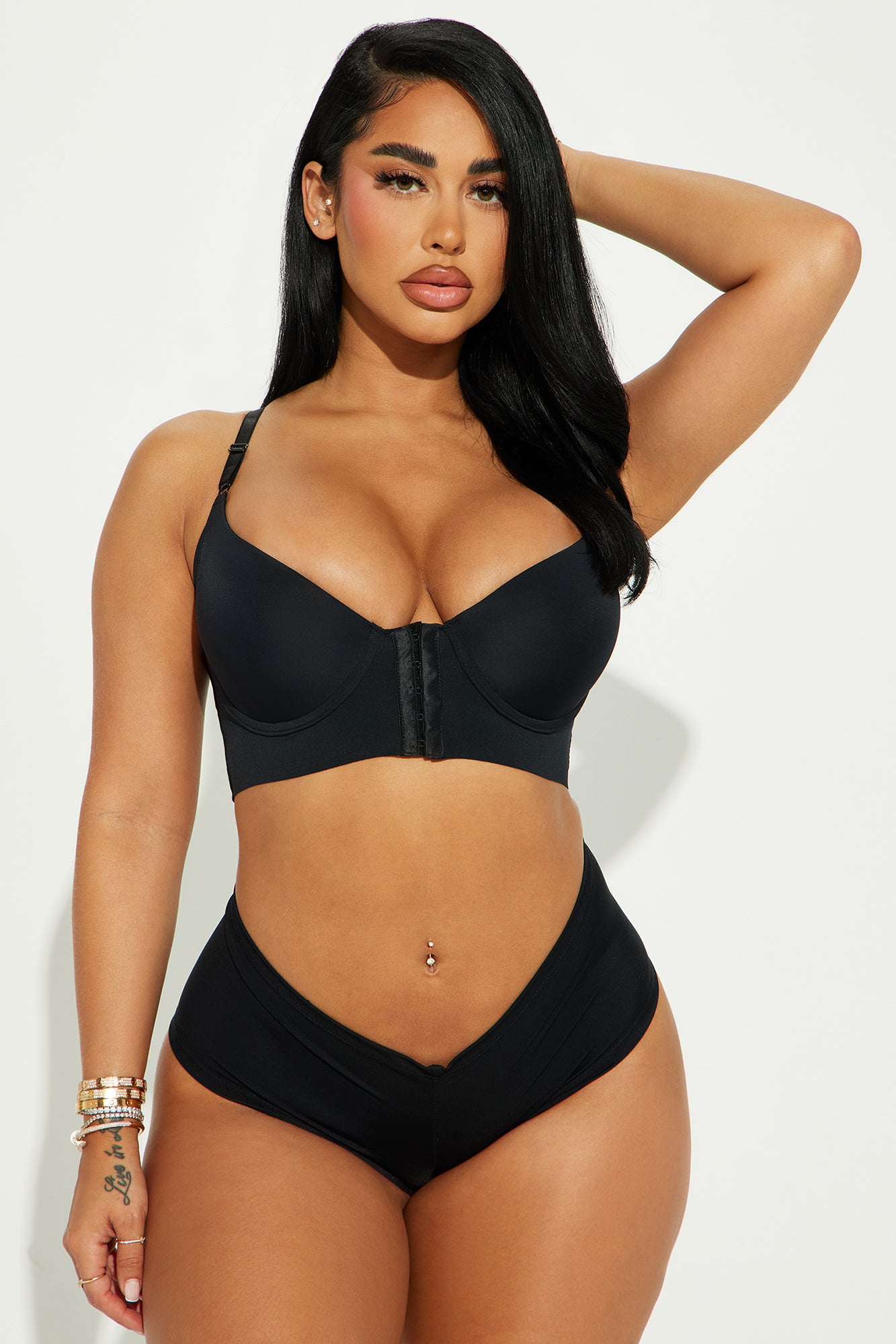 Got Your Back Invisible Back Smoother Bra - Black