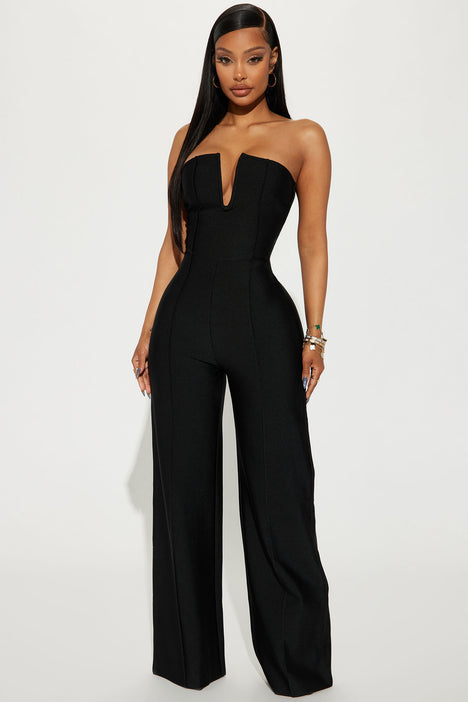 Fashion nova sale bandage jumpsuit