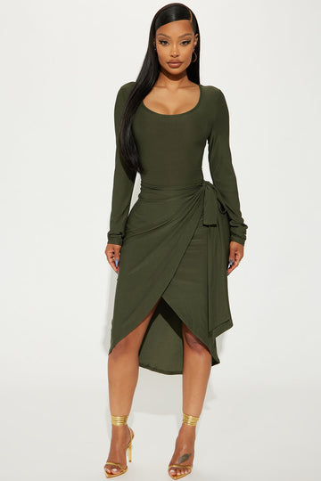 Natasha wrap dress fashion nova new arrivals