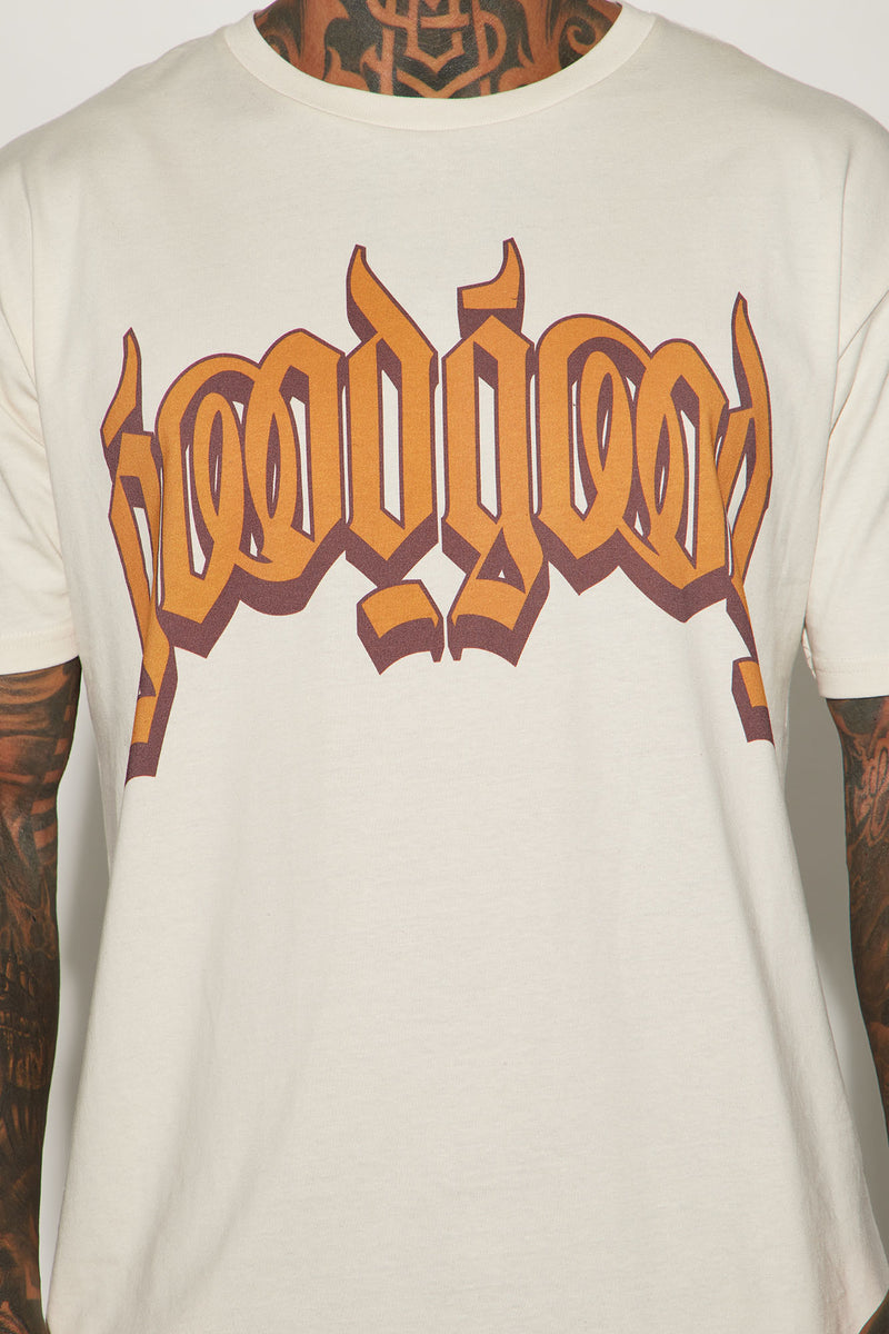 Good Good Short Sleeve Tee - Off White | Fashion Nova, Mens Graphic ...