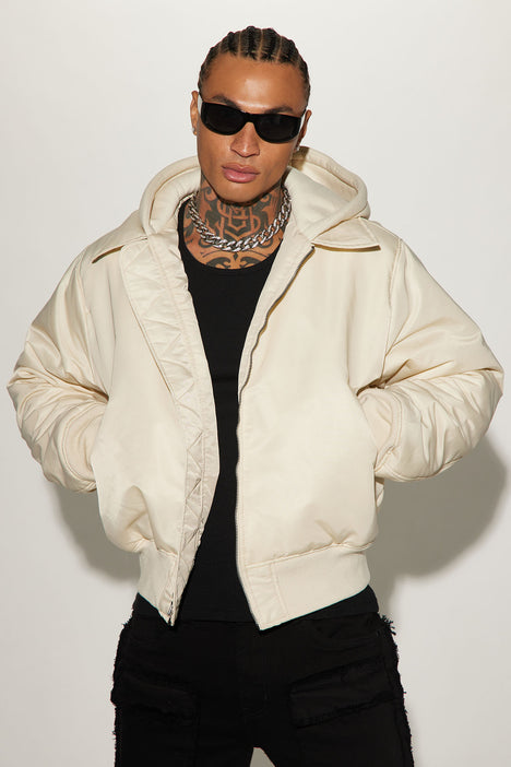 Off white flight jacket discount