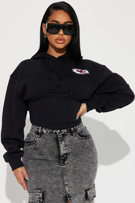 Corset hoodie fashion nova clearance