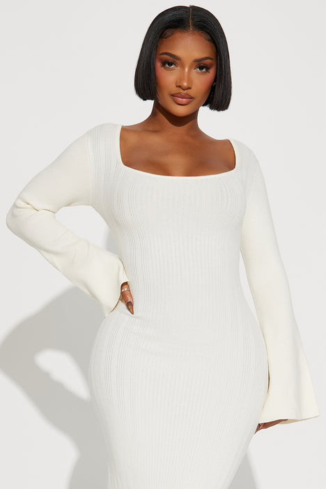 Bodycon sweater maxi best sale dress