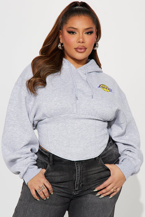 Plus size corset hoodie new arrivals