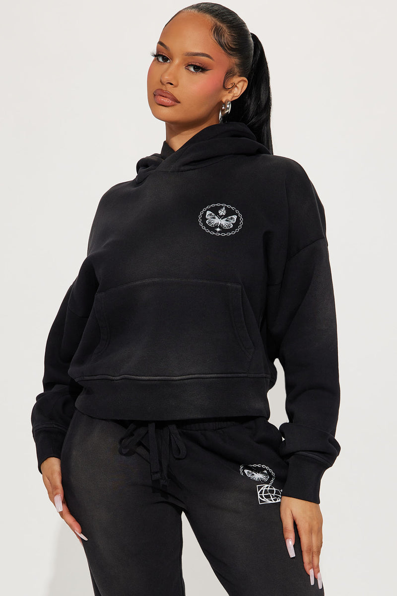 Unholy Moment Washed Sweatsuit - Black | Fashion Nova, Matching Sets ...