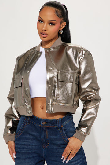 Discover Metallic Jackets Fashion Nova