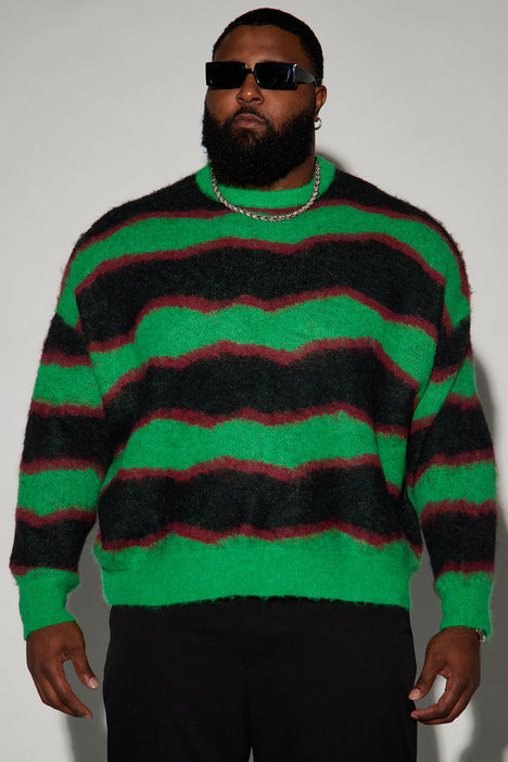 Fuzzy crewneck cheap