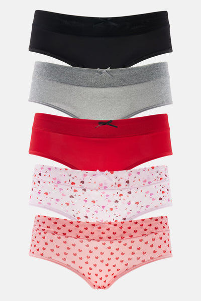 Buy 5-Pack Everyday Stretch Hipster Panties - Order HIPSTER-PANTY online  1123480800 - PINK US
