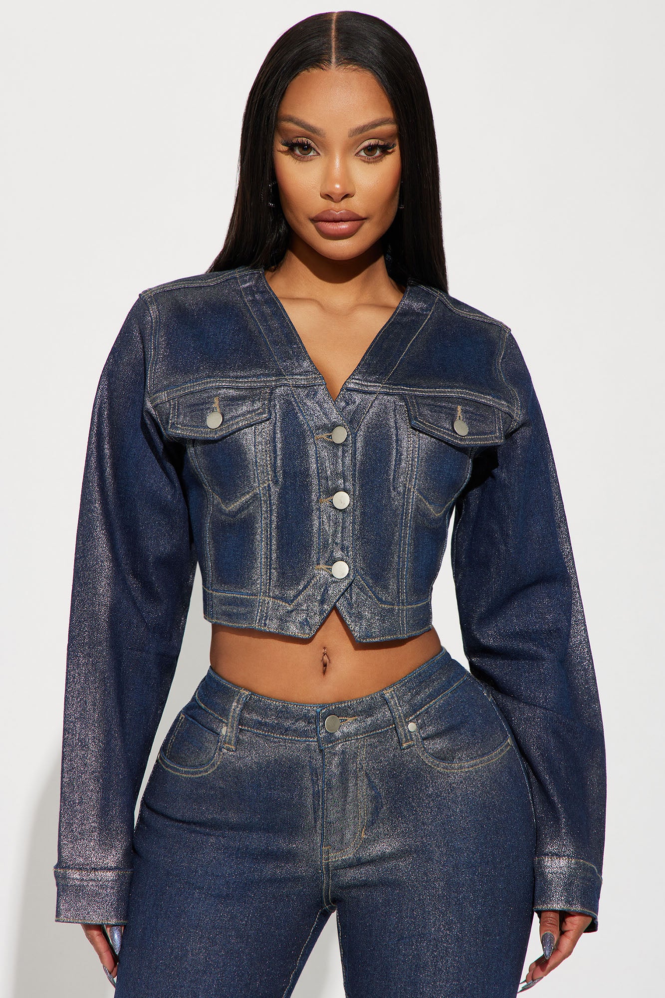 Diamond on sale jean jacket