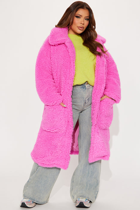 Faux online sherpa coat