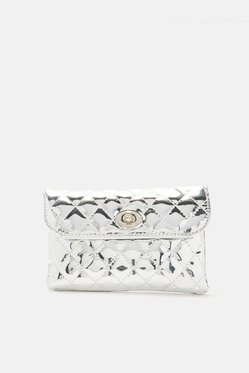 Never A Basic Gal Belt Bag - Silver | Fashion Nova, Handbags | Fashion Nova