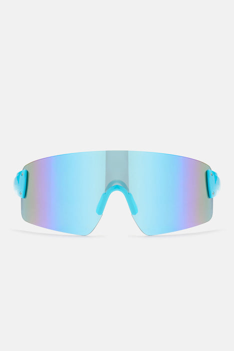 Xtreme Sport Sunglasses - Blue, Fashion Nova, Sunglasses