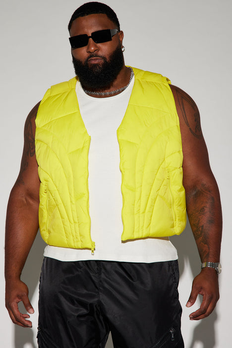 Men cheap yellow vest