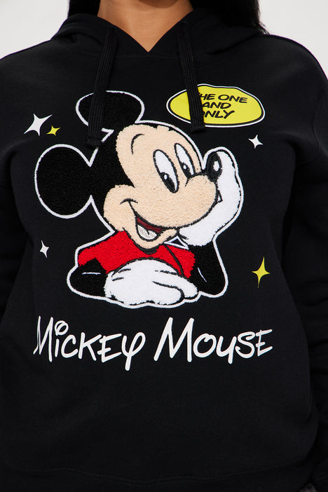 Black mickey mouse hotsell sweater
