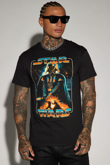 Star Wars Vader Metal Short Sleeve Tee Black Fashion Nova