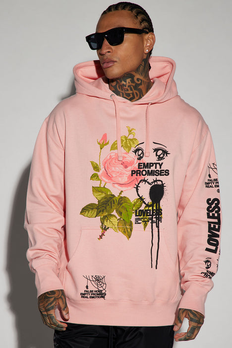 Fashion nova pink hoodie top